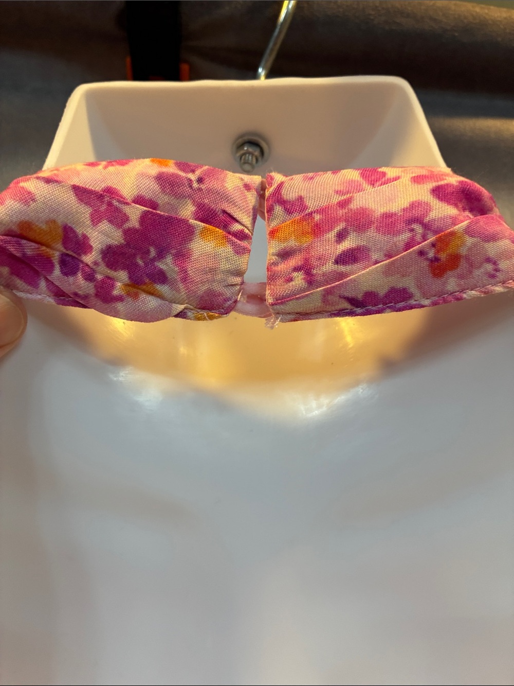 Astr “Ambretta” Pink Purple Floral Halter Midi Dress - Picture 8 of 12